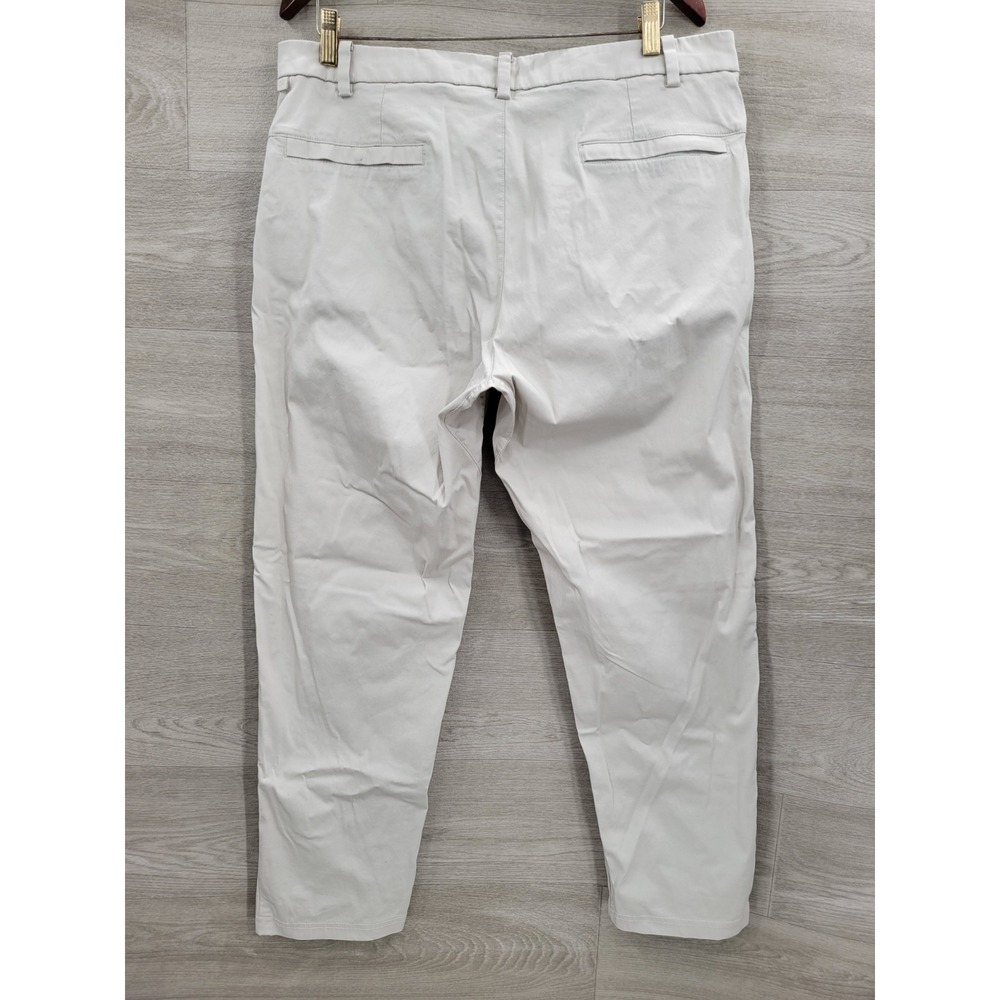 Lululemon Slim Fit Twill Trousers Men's 36 X 38 Chino
